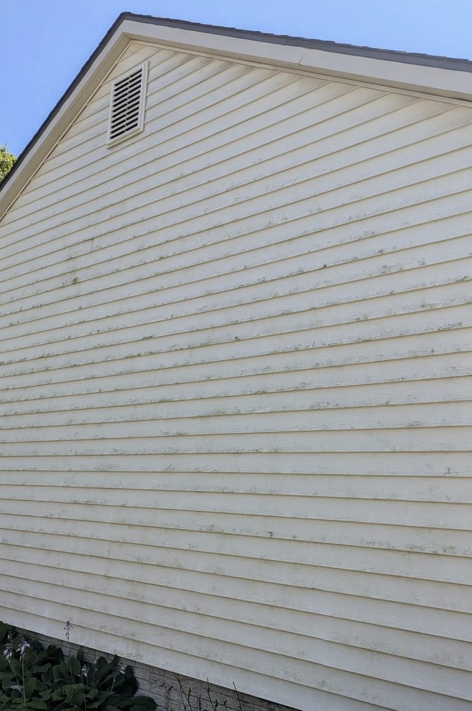 Before โ House Exterior Soft Wash